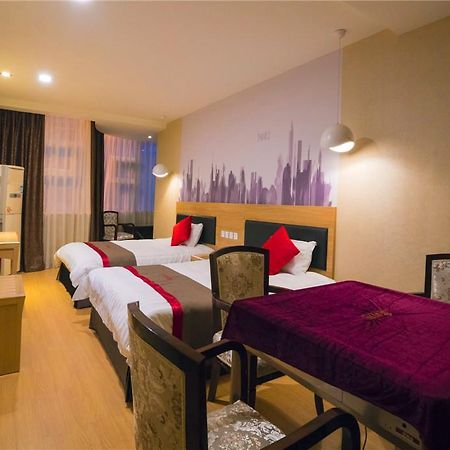 Thank Inn Chain Hotel Sichuan Guangan Wusheng County Hongwu Avenue Exterior foto